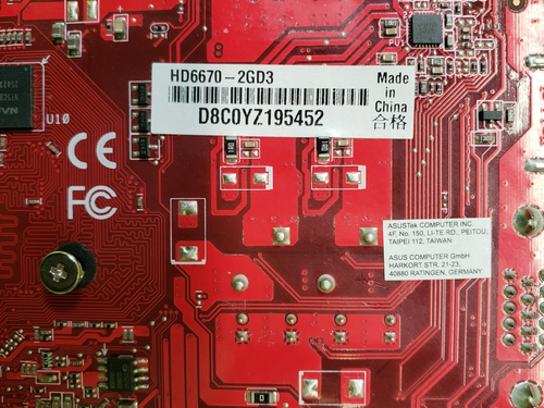 ASUS RADEON HD6670-2GD3 GDDR3 Graphics Card - Picture 8 of 8