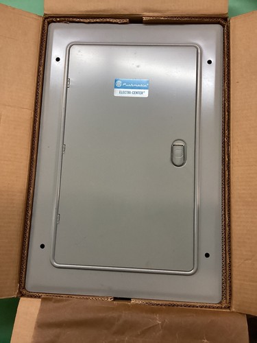 200 amp Pushmatic Main breaker Panel 24 Space Electri-center 3643-11898 CTL - Picture 5 of 7
