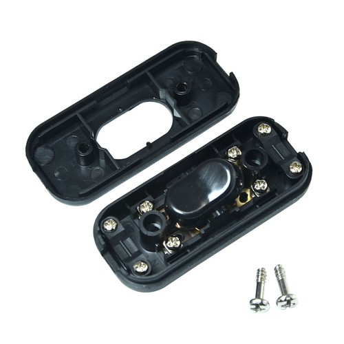 DPST Inline Cord Switch,On-Off Rocker Switch for Bedroom Table Lamp Desk Light - Picture 12 of 24