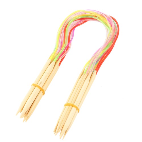 36 Stück 60 cm Rundstricknadeln Set Professionelle bunte Röhre Rundstricke - 第 3/12 張圖片