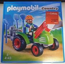 PLAYMOBIL COUNTRY PLAYMOBIL 4143 CONTADINO CON TRATTORE SEALED