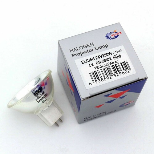 Microscope Lamp 13163/5H ELC/5H GX5.3 JCR 24V250W/5H 500hour Lamp Light - Picture 2 of 3