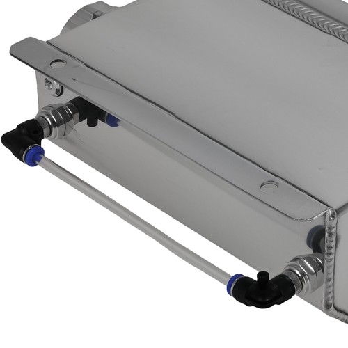 Depósito de expansión de refrigerante universal 2000 ml (2 L) con tapa aluminio plateado nuevo - Imagen 8 de 12