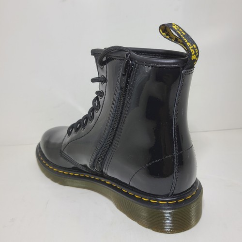 Dr. Martens 15382 Black Zip/ Lace Up Combat Boots Size 3 Unisex - Picture 4 of 9