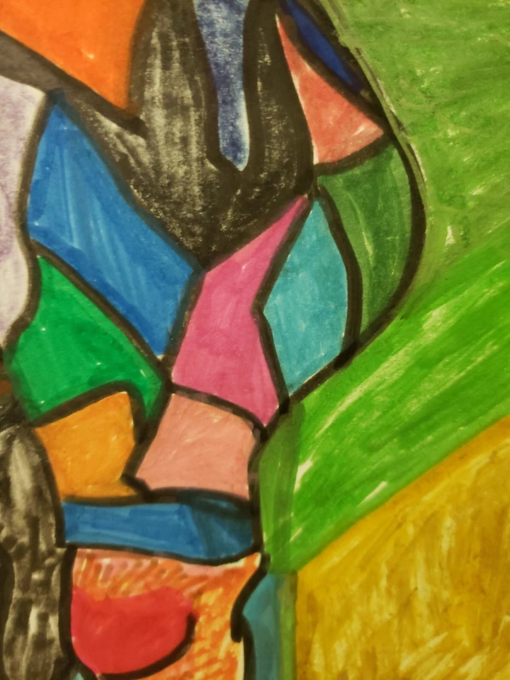 Arlequin Moderne Feutres 2022 40cm/ 30cm - Photo 2/4