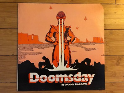 Danny Darrow ‎– Doomsday 1980 Mighty MR-008 Jacket VG Vinyl