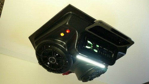 NEW Overhead Stereo Radio Console UTV Polaris RZR Ranger General 6.5" Kickers! - Picture 3 of 11