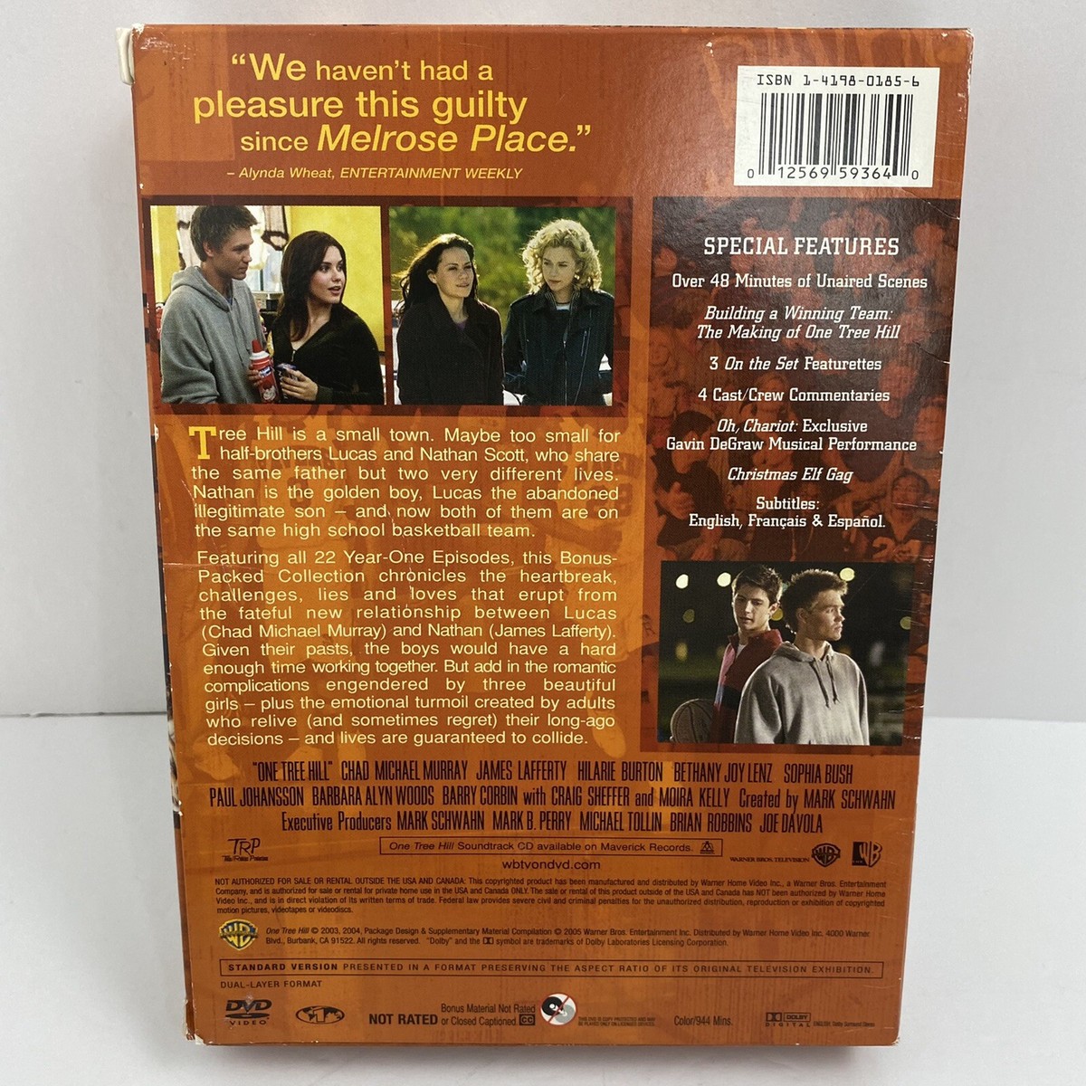 One Tree Hill: The Complete First Season DVD Jackson Brundage