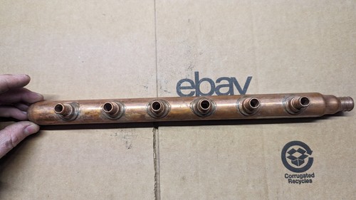 Aqua-Dynamic Manifold 3/4-inch PEX Inlet x Close End x 6 Branch 1/2-inch PEX - Picture 10 of 10