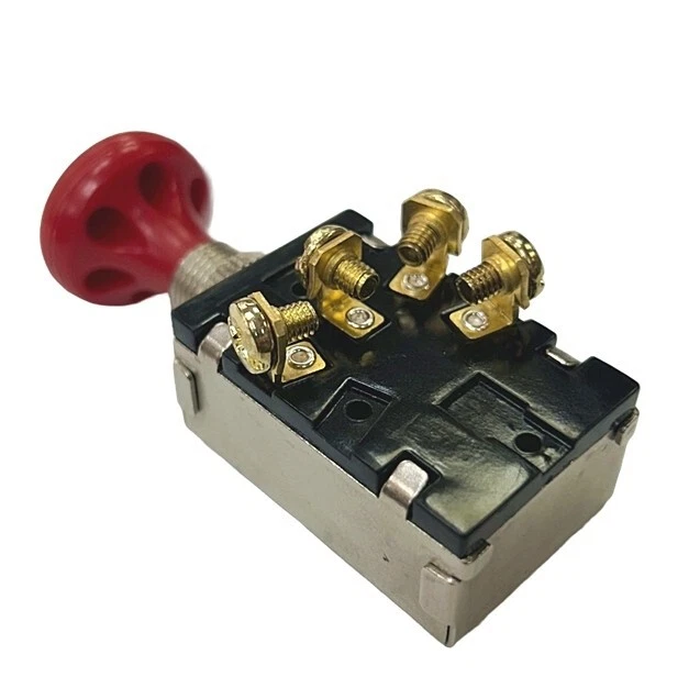 12V 30A Vintage Classic Car Sidelight Headlight Switch Off On On (3 Position) - Image 2 of 4