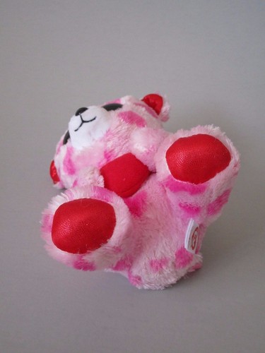 TY gorro Boos oso rosa, oso del Día de San Valentín, oso con corazones, dulces - Imagen 7 de 8