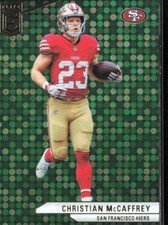 2024 Donruss Elite #97 Christian McCaffrey Green Disco