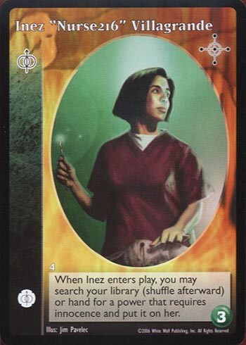 Inez 'Nurse216' Villagrande - Imbued - Vampire VTES - Picture 1 of 1
