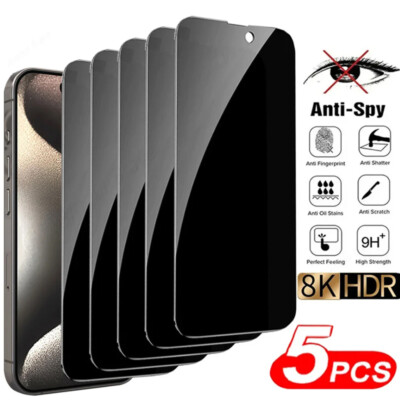 For LG G3/G5/G6 prime/K10 2018 Privacy Anti-Spy Tempered Glass