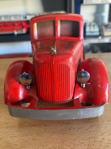 Vintage 1950's Smith Miller 35" Mack S.M.F.D Aerial Ladder Cast Fire Truck NO.3 - Picture 20 of 24