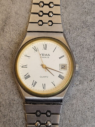 MONTRE BRACELET HOMME YEMA PARIS QUARTZ - Foto 2 di 13
