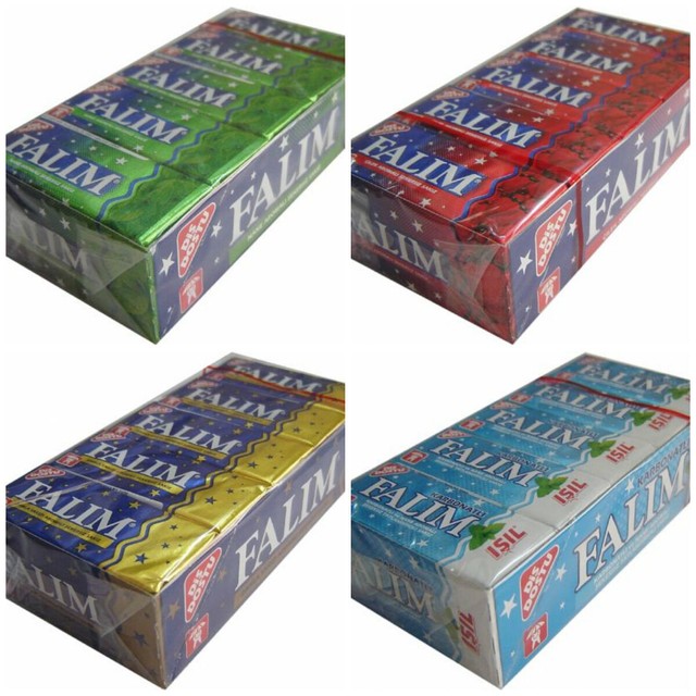 FALIM SUGAR FREE TURKISH CHEWING GUM 100 PCS SUGARLESS FREE POST (5x20) FALIM SUGAR FREE TURKISH CHEWING GUM 100 PCS SUGARLESS FREE POST (5x20)