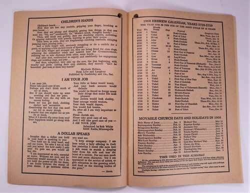1968 Bauernalmanach von Grace Agricultural Products alias W. R. Grace & Co. - Bild 8 von 9