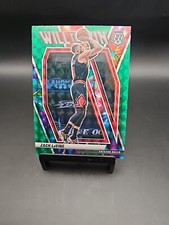 2020-21 Panini Mosaic - Will to Win Green Mosaic Prizm #9 Zach LaVine
