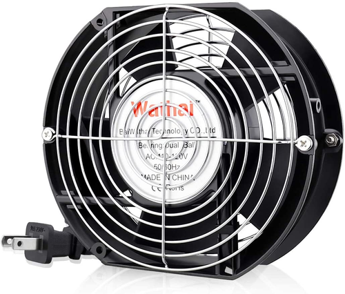 AC 110V 120V Axial Fan Big Airflow High Speed Dual Ball 172mm x 150mm x 51mm for - Picture 9 of 12