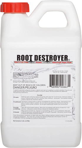 Root Destroyer – 5Lbs - Root Killer for Sewer, Pipe & Drain Lines, Septic Tanks