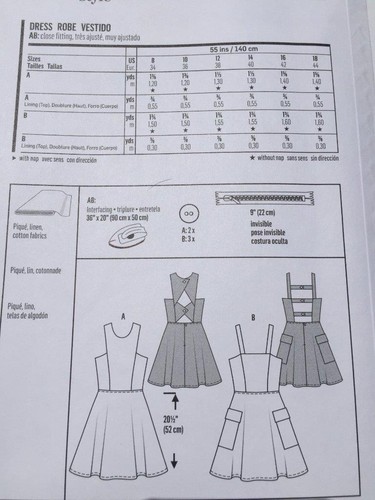 Burda Sewing Pattern 7232 Ladies Misses Close Fitting Dress Size 8-18 Uncut - Picture 3 of 3