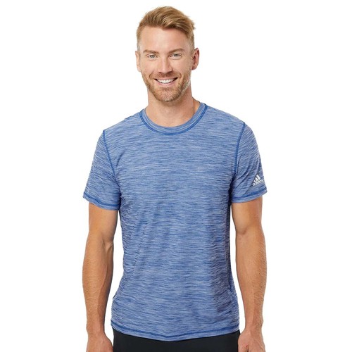 Neu mit Etikett Adidas Melange Tech T-Shirt für Herren A372 - Bild 10 von 16