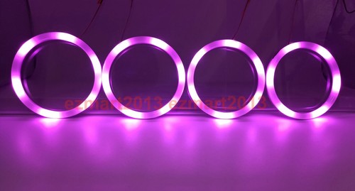 Dream color Chasing RGB 4 halos for ACURA TL 2007-2008 headlight Flow Flash DRL - Picture 14 of 24