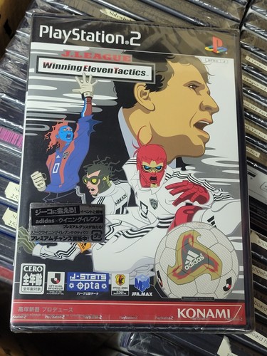 J-League Winning Eleven Tactics (2003) Brand New Factory Sealed Japan PS2 Import - Picture 5 of 6