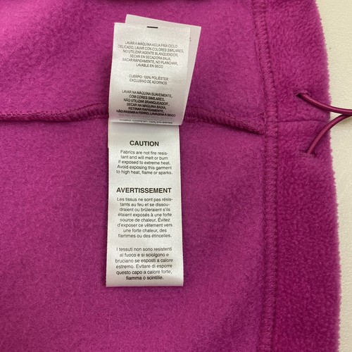Columbia Fleece Jacket Womens Full Zip Pockets Collar Raspberry Pink Size Medium - Picture 7 of 13