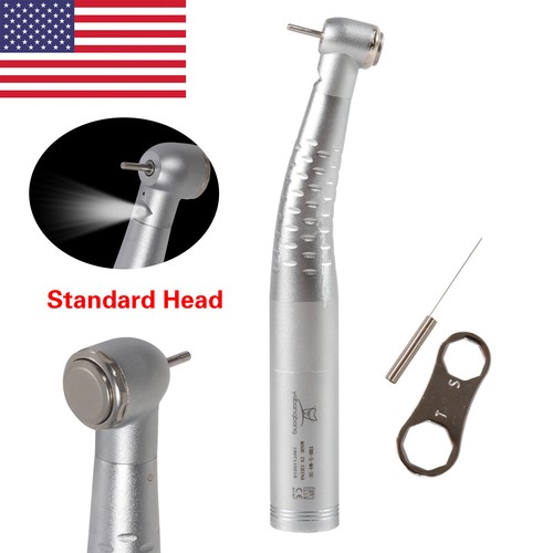 Acoplador rápido LED dental de 4 orificios 1-10 ajuste fibra óptica pieza de mano de alta velocidad YG4 - Imagen 21 de 27