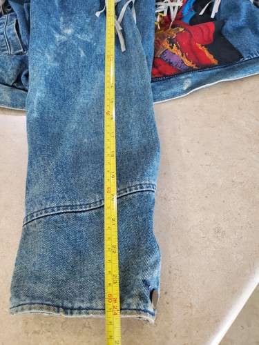 Giacca jeans Iron Maiden, Metallica, Black Sabbath, Megadeth, patchata anni 80 90 - Foto 16 di 16