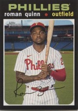 Roman Quinn 2020 Topps Heritage High Number Card #691 - PHILADELPHIA PHILLIES - 