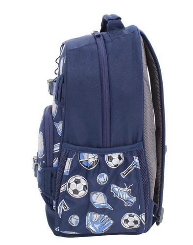 Pottery Barn Kids Mackenzie Sports Glow In Dark kleiner Rucksack Mono BJM Neu ohne Etikett - Bild 9 von 11