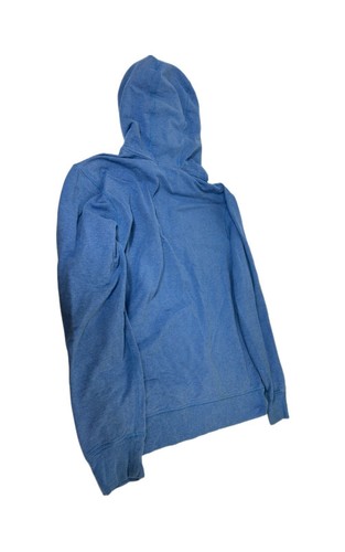 Patagonia Line Logo Midweight Organic Cotton Pullover Hoodie Blue Men’s Medium - Picture 7 of 7