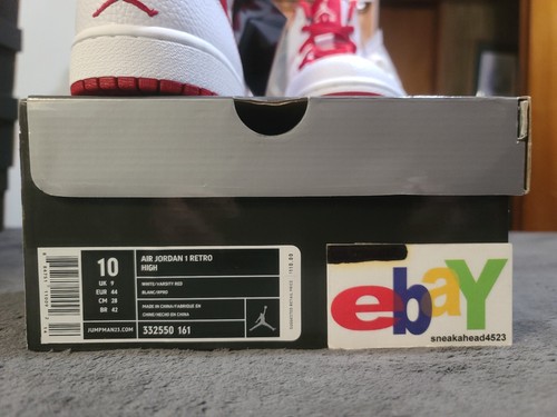 Air Jordan 1 Retro High OG DO THE WRIGHT THING 2009 332550 161 NUEVO STOCK MUERTO - Imagen 13 de 15