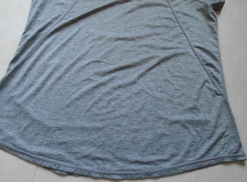 XERSION Everair Women's Short Sleeve Performance Tee Size XXLT Heather Gray - Picture 5 of 8