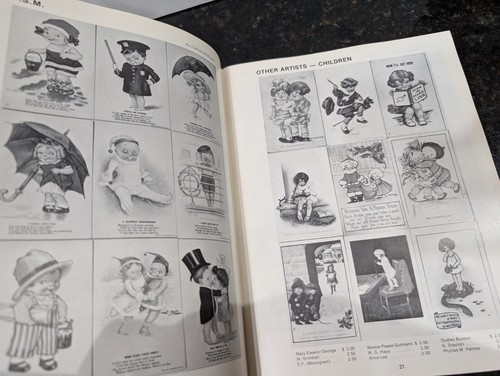 THE ARTIST SIGNED POST CARD 1975 REFERENCE BOOK ILLUSTRATIONS ART HISTORY - Picture 5 of 6