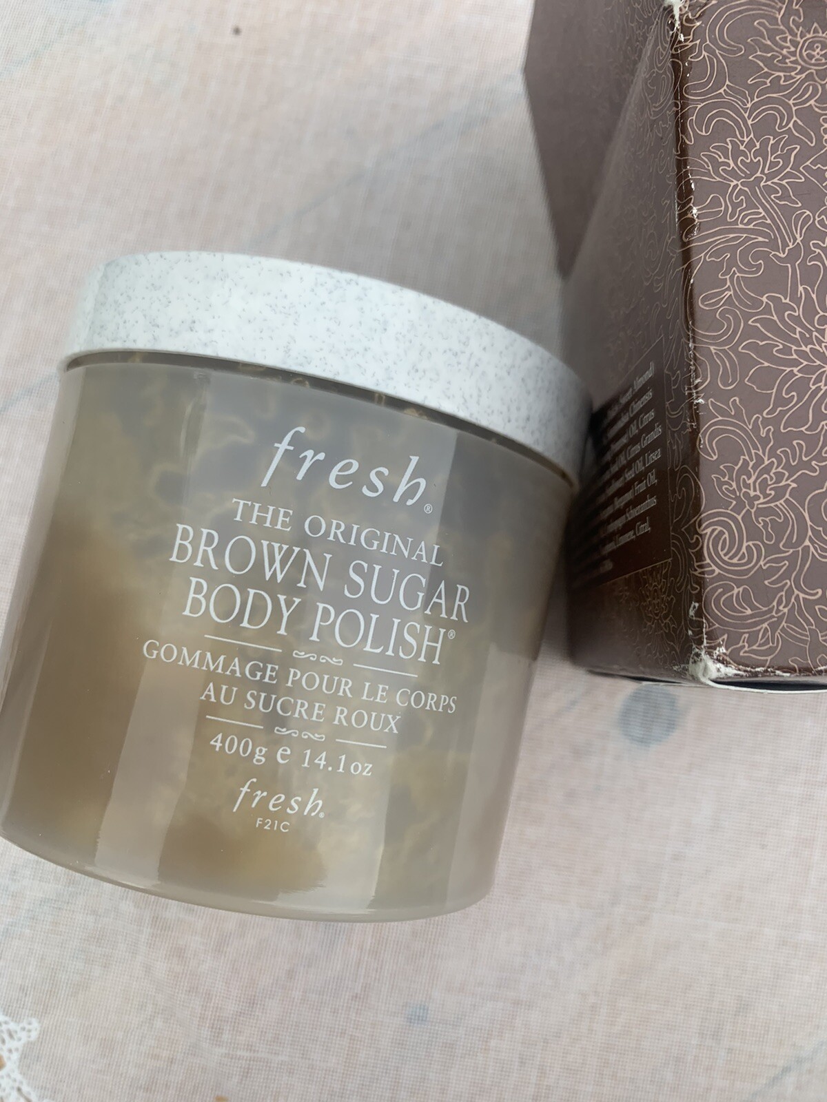 Fresh Brown Sugar Body Polish, Supersize 400g BNWB