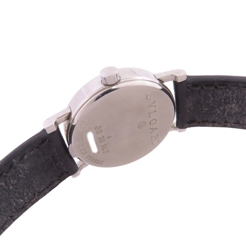 BVLGARI Bulgari BB30SLD Watch Leather Belt Stainless Steel - Picture 7 of 16