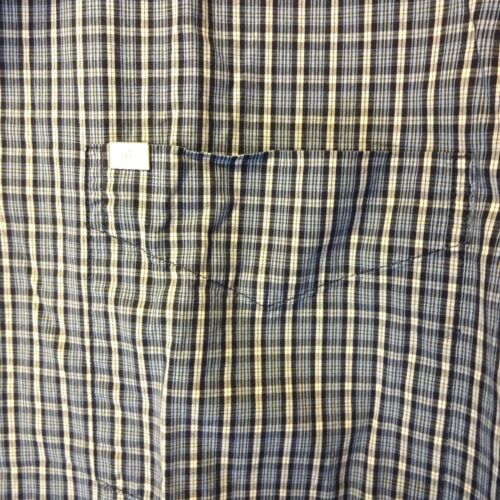NAUTICA HERREN Größe SMALL blau Karomuster 100% Baumwolle TOLLE QUALITÄT NEU MIT ETIKETT - Bild 7 von 9