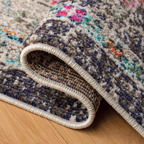 Elegant Black & Gold 2'2" x 6' Runner Rug - Madison Collection, Easy Maintenance - Picture 8 of 10