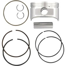 Wiseco - 4606M08600 - Piston Kit, 1.00mm Oversize to 86.95mm, 10:1 Compression