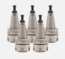 5 Pieces ISO30-ER32-50L Collet Chuck Tool Holder G2.5 30,000 RPM for CNC Router