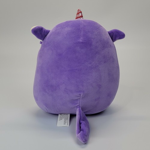 Squishmallow 8" Astrid el Unicornio Púrpura Super Suave Peluche Animal Kellytoy En muy buen estado - Imagen 3 de 8