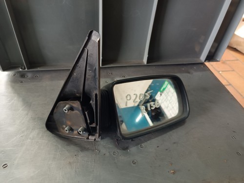 Peugeot 205 Außenspiegel Seitenspiegel mechanisch rechts unlackiert 12003020