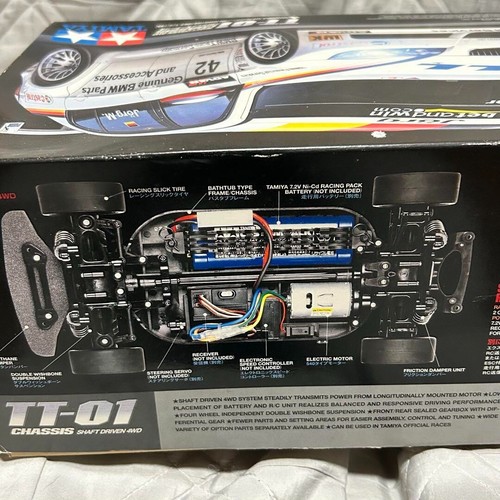 TAMIYA 1/10 RC BMW320si WTCC 2006 Team Germany TT-01 Chassis LED Light Unit F/S - Picture 3 of 10