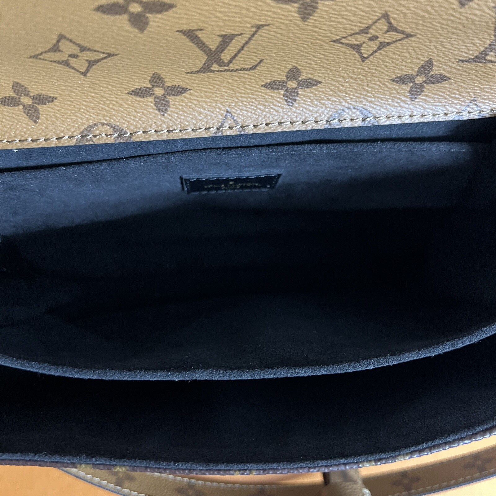 Louis+Vuitton+Pochette+Metis+Shoulder+Bag+Brown+Leather+Monogram+ ... s l1600