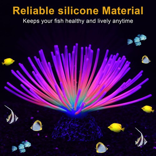 Simulation Korallenriff Künstliche Pflanze Aquarium Unterwasser Ornament Deko DE - Bild 13 von 16