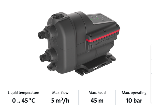 GRUNDFOS SCALA2 3-45 WATER PRESSURE BOOSTER PUMP